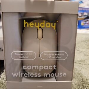 Heyday Wireless Mouse - Light Gray
